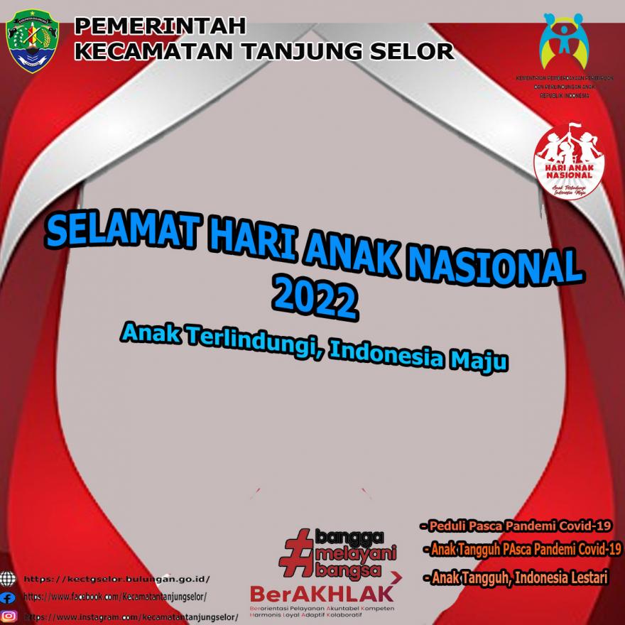 Selamat Hari Anak Nasional 